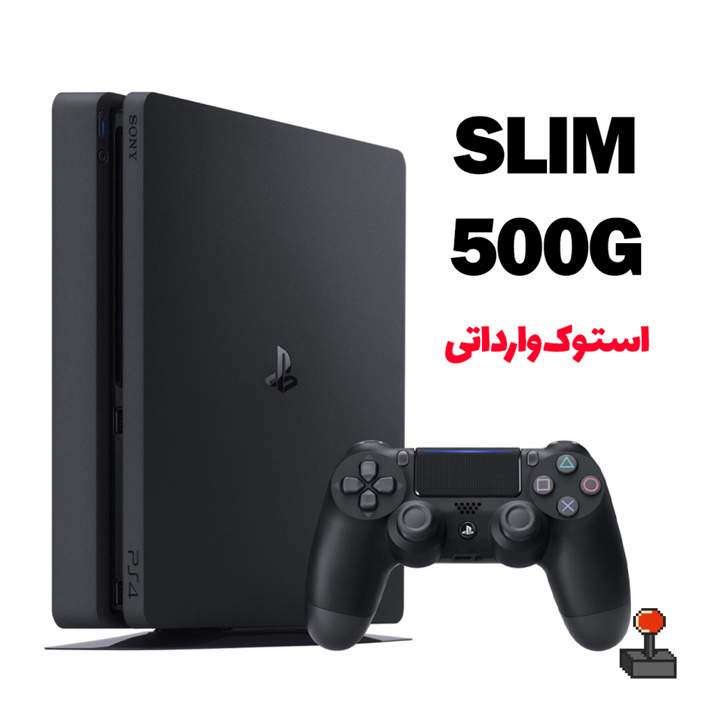 کنسول بازی Playstation 4 Slim 500GB کارکرده درحدنو + گارانتی + بازی