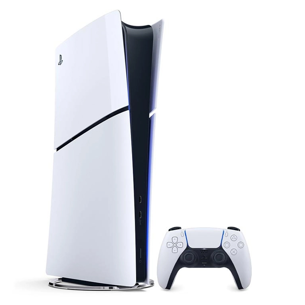 کنسول بازی PS5 SLIM نسخه دیجیتال نو آکبند (ریجن اروپا) با گارانتی + بازی