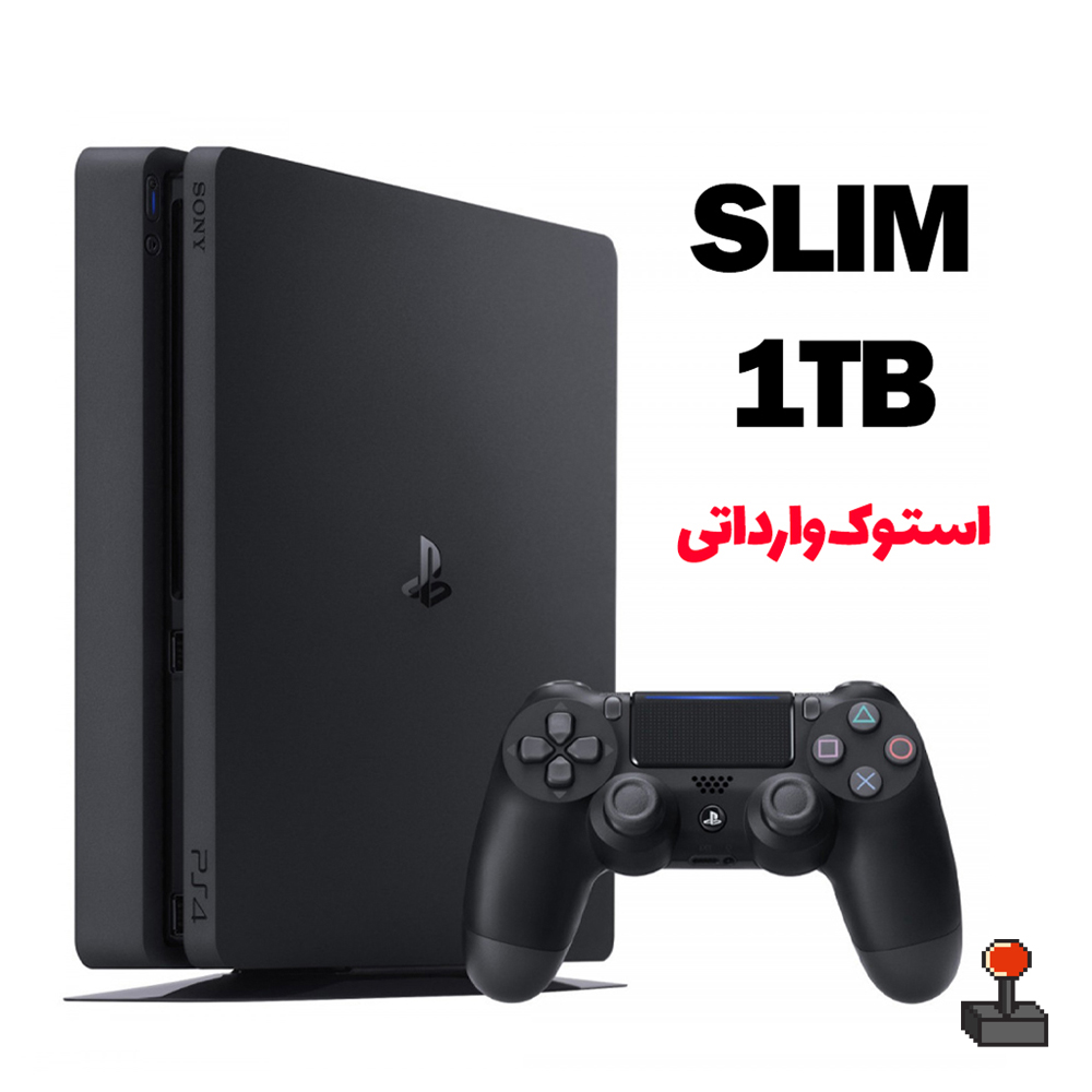 کنسول بازی  Playstation 4 Slim 1TB کارکرده درحدنو + گارانتی + بازی