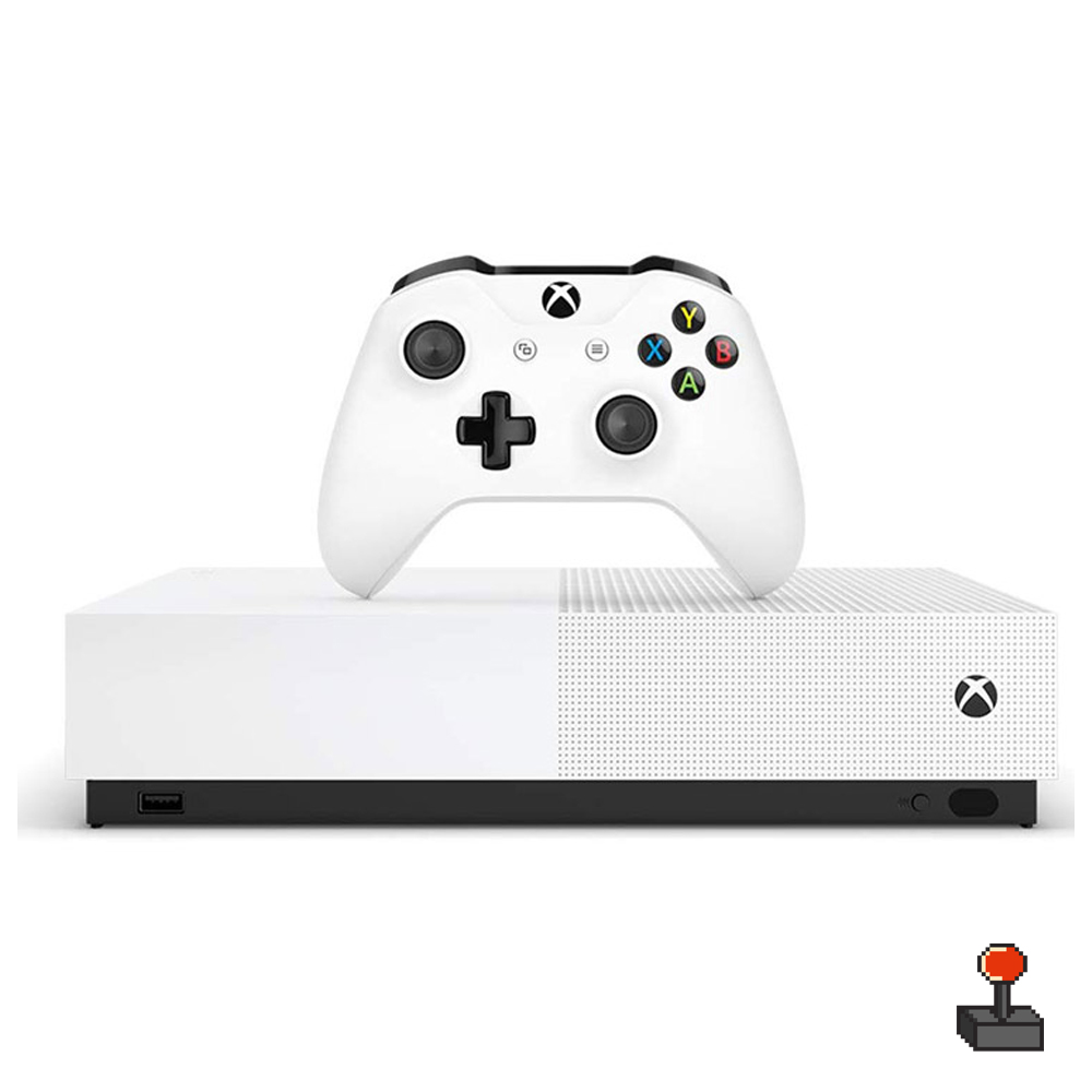 کنسول Xbox One S 500GB All Digital کارکرده در حد نو با ضمانت + بازی انتخابی